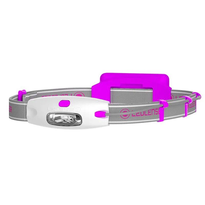 Челник Led Lenser - Neo, 90lm, 3 AAA батерии, IPX4 устойчивост, розов