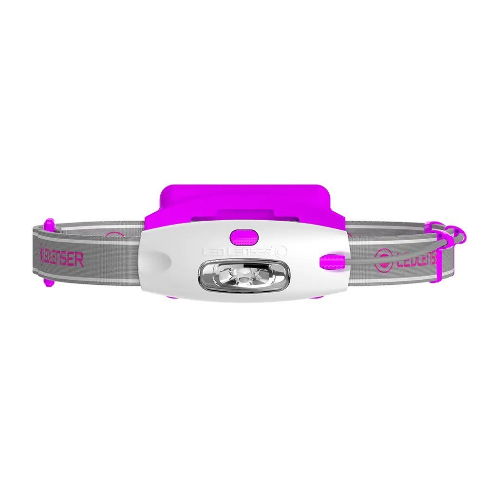 Челник Led Lenser - Neo, 90lm, 3 AAA батерии, IPX4 устойчивост, розов